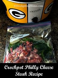 crockpot philly cheese steak recipe