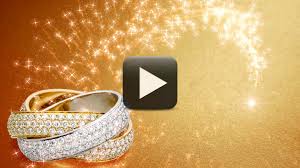 hd wedding animation background video