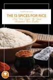 Which spices go well with rice?