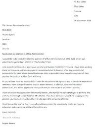 How To Write A Cover Letters Job Application Letter Format Template