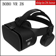 Amorus BOBO VR Z6 Bluetooth Không Dây Kính Thực Tế Ảo 3D Video Kính Tai  Nghe Cho Trò Chơi Di Động Âm Thanh & Video