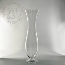 20 Glass Trumpet Vases At Whole