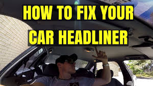 Every 4,000 to 5,000 kilometers, you are. How To Replace A Car Roof Lining Youtube