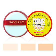 Пудра 3w clinic natural make up powder