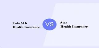 tata aig health insurance vs star