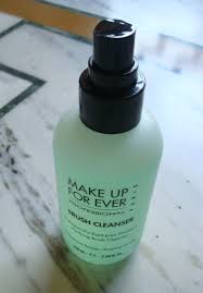 make up for ever brush cleanser review