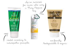 summer 3 natural sunscreens for the
