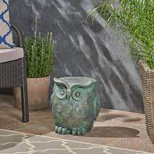 Noble House Pratchett Stone Owl Garden