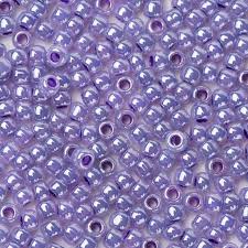 11 0 Toho Japanese Beads Purple Ceylon Pearl Glass Beads For Beading 2 0mm 20grams Lot
