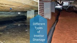 Diffe Types Of Interior Drainage