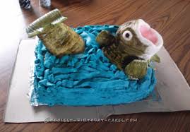 In most cases, people tend to present angling fishing idea as cake theme with fishing rod and fishes. Coolest Homemade Fishing Cakes