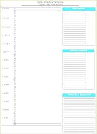 Image Result For Weekly Time Planner Template Schedule With Times