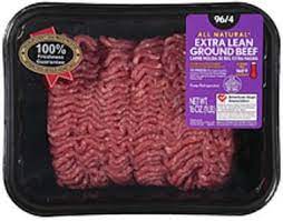 all natural 96 4 extra lean ground beef