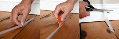 sealing floorboard gaps stopgap