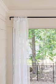 The Easiest Diy Curtain Rods French