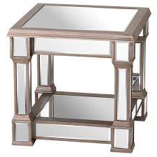 the belfry mirrored side table