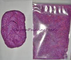 25g Purple Sparkle Metal Flakes Color
