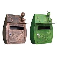 Decorative Cast Iron Mailbox