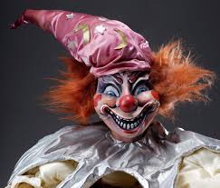 clown doll from horror film
