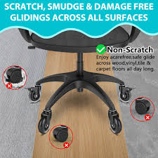 5x roller casters home office swivel