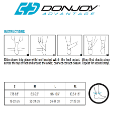 donjoy advantage figure 8 ankle support