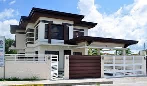 Two Story Luxury House Design With