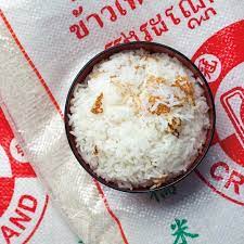 Coconut Rice With Coconut Cream Recipe gambar png