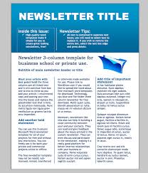 Email Newsletter Templates In Word Ritzybitzy