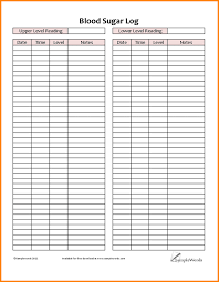 Expository Printable Chart For Blood Sugar Levels Printable