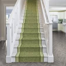 gala green stair carpet runners runrug