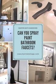 Can You Spray Paint Bathroom Faucets