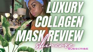 luxury collagen face mask review la
