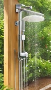 Outdoor Shower Taps Refreshing Openair