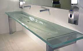 Double Vanity Top Thinkglass Glass
