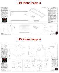 motorcycle lift table plans