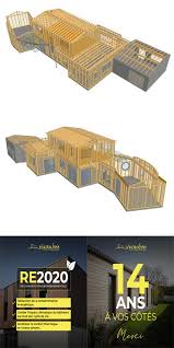 construction de maison à ossature bois
