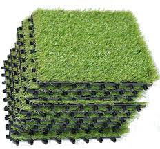 artificial gr carpet tile