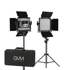 Gvm Led Video Light Dimmable Bi Color Photography Lighting With App Control Video Lighting Kit For Youtube Outdoor Studio 2 Packs Led Panel Light 2300k 6800k Cri 97 Walmart Com Walmart Com