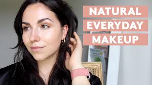 a everyday natural makeup look simply