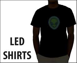 led shirts light up led t shirts for