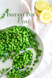 cook frozen peas in the instant pot