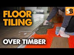 floor tiling over timber like a pro