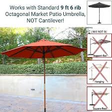 9ft Patio Outdoor Market Umbrella