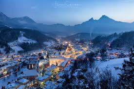 He chose obersalzberg, a dramatically scenic mountainside area a few miles uphill from the market town of berchtesgaden. Over The Roofs Of Berchtesgaden Germany