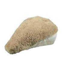 Sheepskin Bicycle Seat Cover Champagne