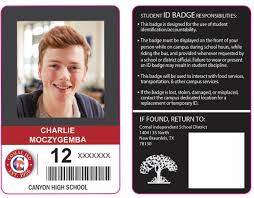 Student Id Badges Departments Comal Independent School