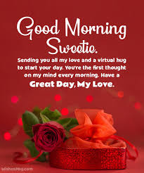 good morning messages for her in long