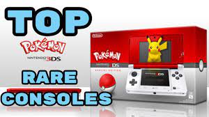 Top 5 Rare Pokemon Consoles! - YouTube