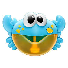 Though most bubble machines are safe for babies when they're being carefully supervised, the spinning wands can be problematic for curious fingers. Bubble Machine Big Crab Automatic Bubble Maker Blower Music Bath Toy For Baby Buy At A Low Prices On Joom E Commerce Platform