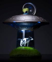mini ufo cow abduction kit beam up